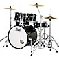 Pearl Roadshow Complete 5-Piece Drum Set With Hardware and Cymbals Jet Black