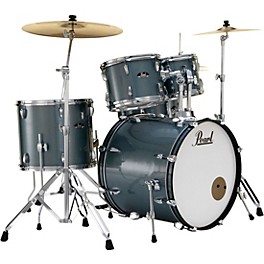 Pearl Roadshow Complete 5-Piece Drum Set With Hardware and Cymbals Charcoal Metallic