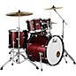 Pearl Roadshow Complete 5-Piece Drum Set With Hardware and Cymbals Red Wine thumbnail
