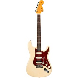 Fender Custom Shop Limited-Edition '67 Stratocaster HSS Journeyman Relic Electric Guitar Aged Vintage White