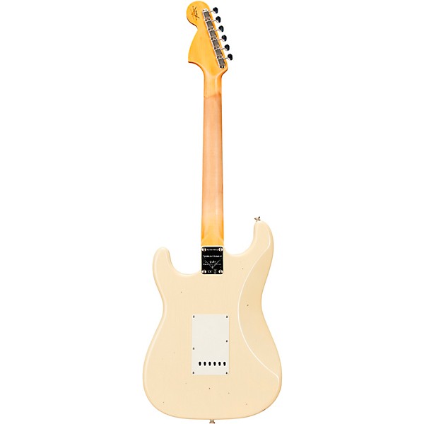 Fender Custom Shop Limited-Edition '67 Stratocaster HSS Journeyman Relic Electric Guitar Aged Vintage White