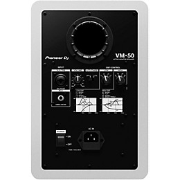 Pioneer DJ VM-50 5" Active Monitor Speaker (Each) White