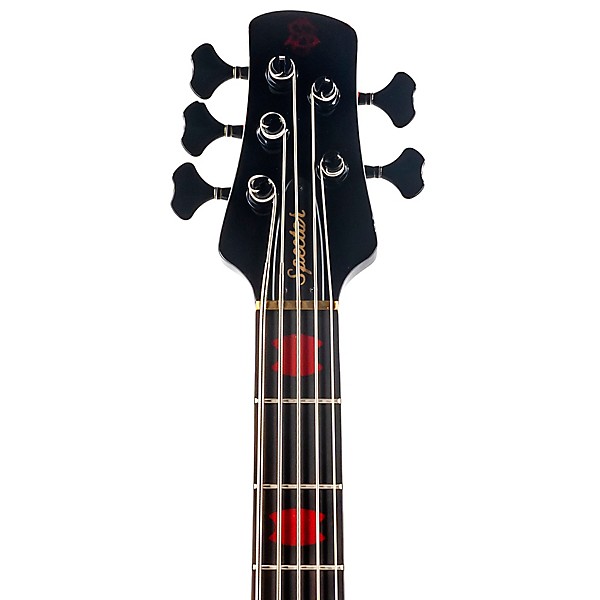 Spector Euro5LX Alex Webster 5-String Electric Bass Black/Red