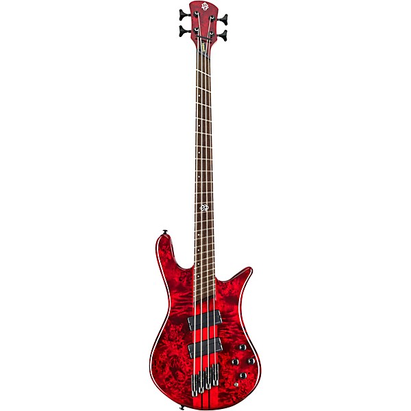 Spector NS Dimension MS 4 4-String Electric Bass Inferno Red