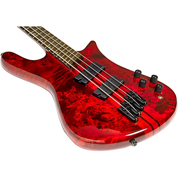 Spector NS Dimension MS 4 4-String Electric Bass Inferno Red