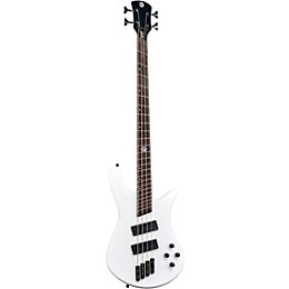Spector NS Dimension MS 4 4-String Electric Bass White Sparkle Gloss