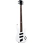 Spector NS Dimension MS 4 4-String Electric Bass White Sparkle Gloss