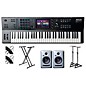 Akai Professional MPC Key 61 Production Synthesizer With X-Stand, Studio Monitors, Speaker Stands and 15' TRS Cables thumbnail