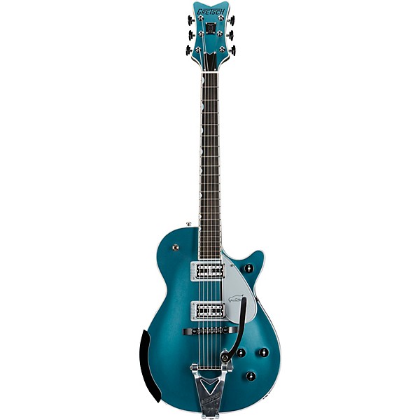 Gretsch Guitars G6134T-140 LTD 140th Anniversary Penguin Electric Guitar with Bigsby Two-Tone Stone Platinum/Pure Platinum