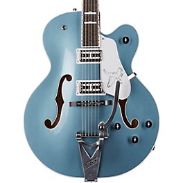 Gretsch Guitars G6136T LTD 140th Falcon Hollowbody Electric Guitar With Bigsby Two-Tone Stone Platinum/Pure Platinum