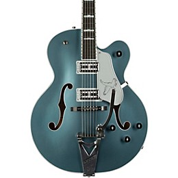 Gretsch Guitars G6136T LTD 140th Falcon Hollowbody Electric Guitar With Bigsby Two-Tone Stone Platinum/Pure Platinum