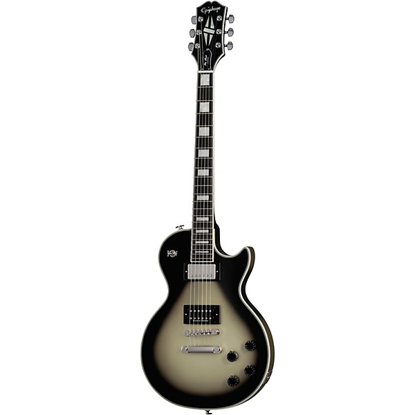 Epiphone Adam Jones Les Paul Custom Art Collection Mark Rydens Veil of Bees Electric Guitar Antique Silverburst