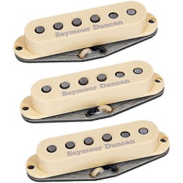 Seymour Duncan Scooped Strat Pickup Set Parchment Seymour Duncan Scooped Strat Pickup Set Cream