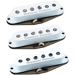 Seymour Duncan Scooped Strat Pickup Set Parchment Seymour Duncan Scooped Strat Pickup Set White