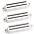 Seymour Duncan SCR-1 Cool Rails for Strat Set White Seymour Duncan SCR-1 Cool Rails for Strat Set White