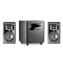 JBL 2.1 Studio Bundle With 305P MkII 5" Powered Studio Monitor Pair & LSR310S 10" Powered Studio Subwoofer