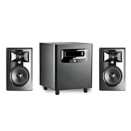 JBL 2.1 Studio Bundle With 306P MkII 6" Powered Studio Monitor Pair & LSR310S 10" Powered Studio Subwoofer