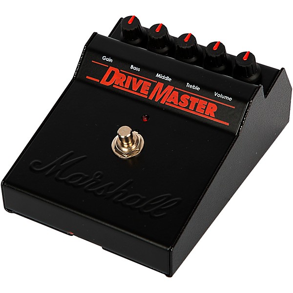 Open Box Marshall Drivemaster Overdrive Effects Pedal Level 1 Black