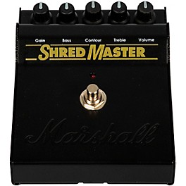 Open Box Marshall Shredmaster Overdrive Effects Pedal Level 1 Black