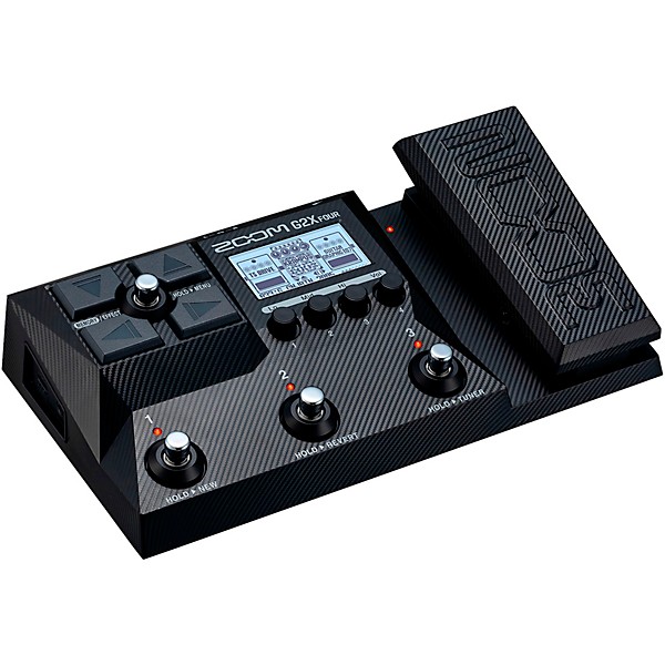Zoom G2X Four Multi-Effects Processor With Expression Pedal Black