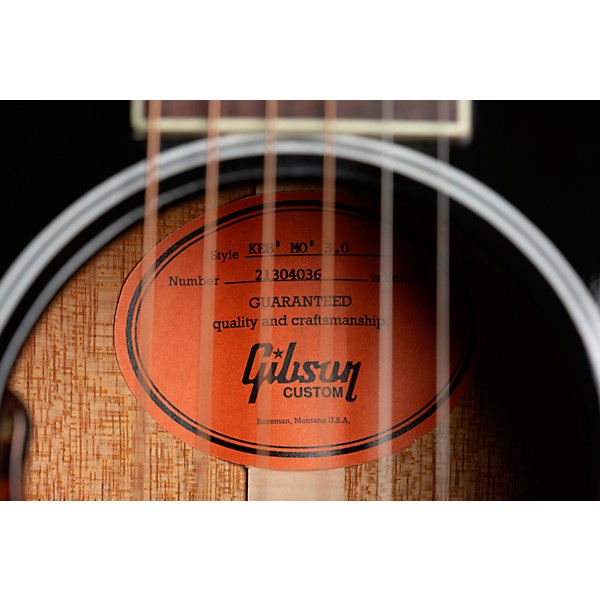 Gibson Keb' Mo' 3.0 12-Fret J-45 Signature Sitka Spruce-Mahogany Acoustic-Electric Guitar Vintage Sunburst