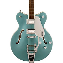 Gretsch Guitars G5622T-140 Electromatic Center Block With Bigsby 140th Anniversary Electric Guitar Two-Tone Stone Platinum...