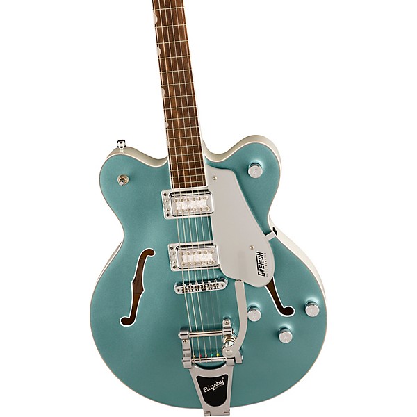 Gretsch Guitars G5622T-140 Electromatic Center Block With Bigsby 140th Anniversary Electric Guitar Two-Tone Stone Platinum...