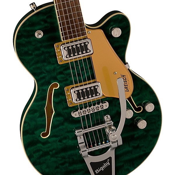 Gretsch Guitars G5655T-QM Electromatic Center Block Jr. Single-Cut Quilted Maple With Bigsby Electric Guitar Mariana