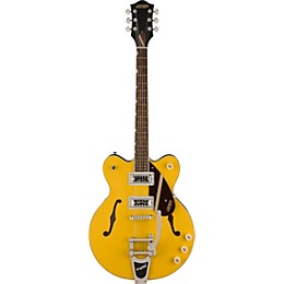 Gretsch Guitars G2604T Limited-Edition Streamliner Rally II Center Block Double-Cut With Bigsby Electric Guitar Bamboo Yellow and Copper Metallic