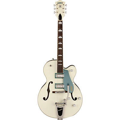 Gretsch Guitars G5420t-140 Limited-Edition Electromatic Classic Single-Cut With Bigsby 140Th Anniversary Electric Guitar Two-Tone Pearl Platinum/Stone for sale