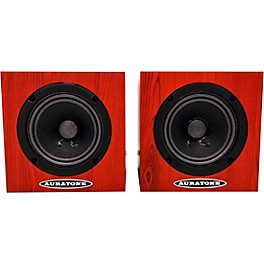 Auratone 5C Active Super Sound Cube 4.5" Reference Monitors - Pair, Wood