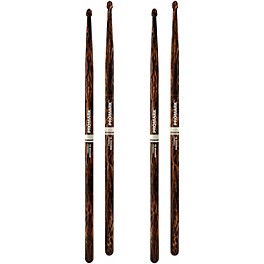 Promark Rebound FireGrain Drum Sticks 2 Pack 5A Wood