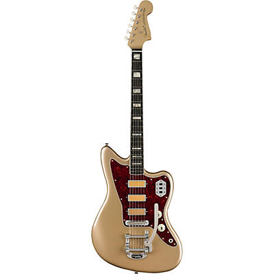 Fender Gold Foil Jazzmaster Electric Guitar Shoreline Gold for sale
