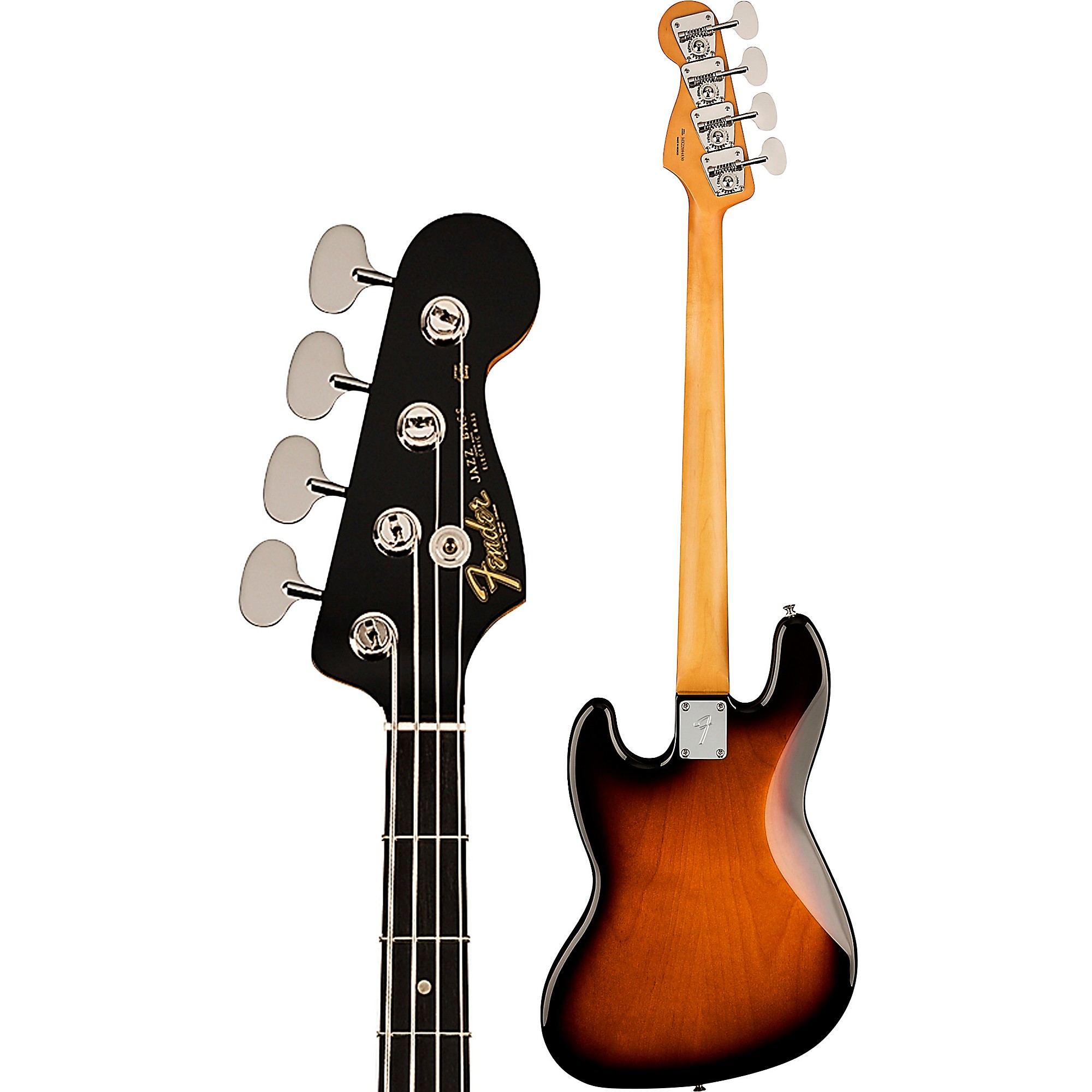 Fender Gold Foil Jazz Bass Guitar 2-Color Sunburst | Guitar Center