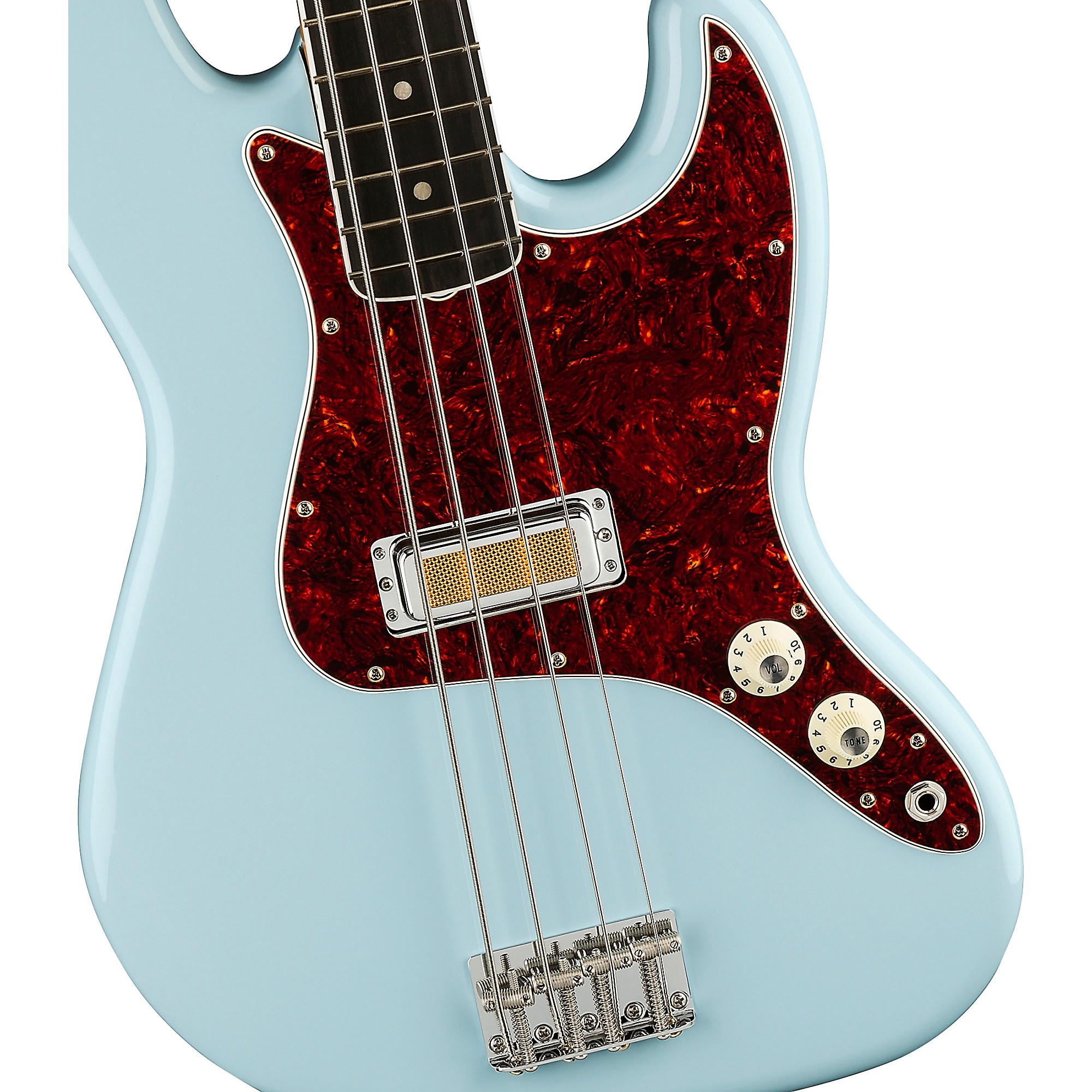 Fender Gold Foil Jazz Bass Sonic Blue | Guitar Center