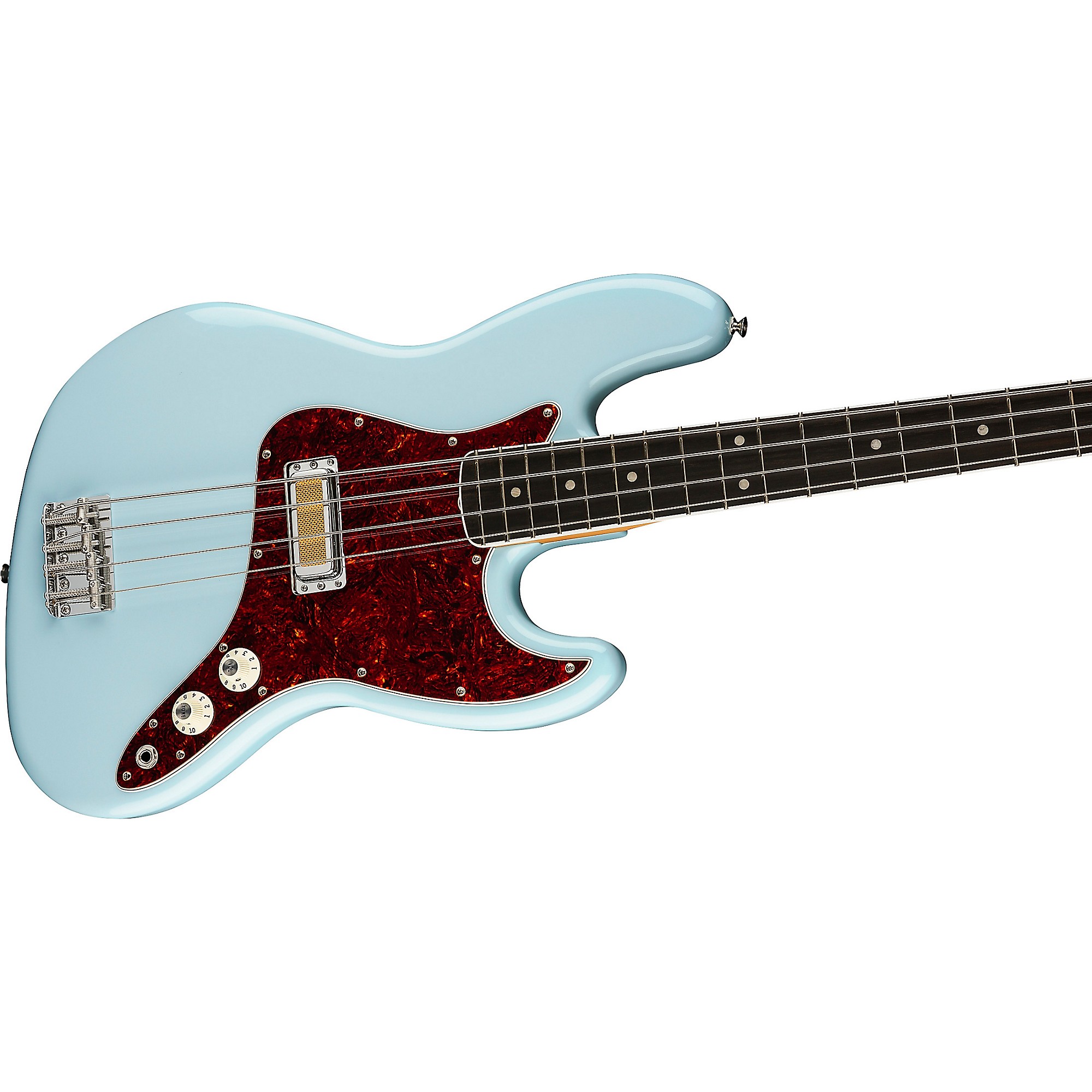 Fender Gold Foil Jazz Bass Sonic Blue | Guitar Center