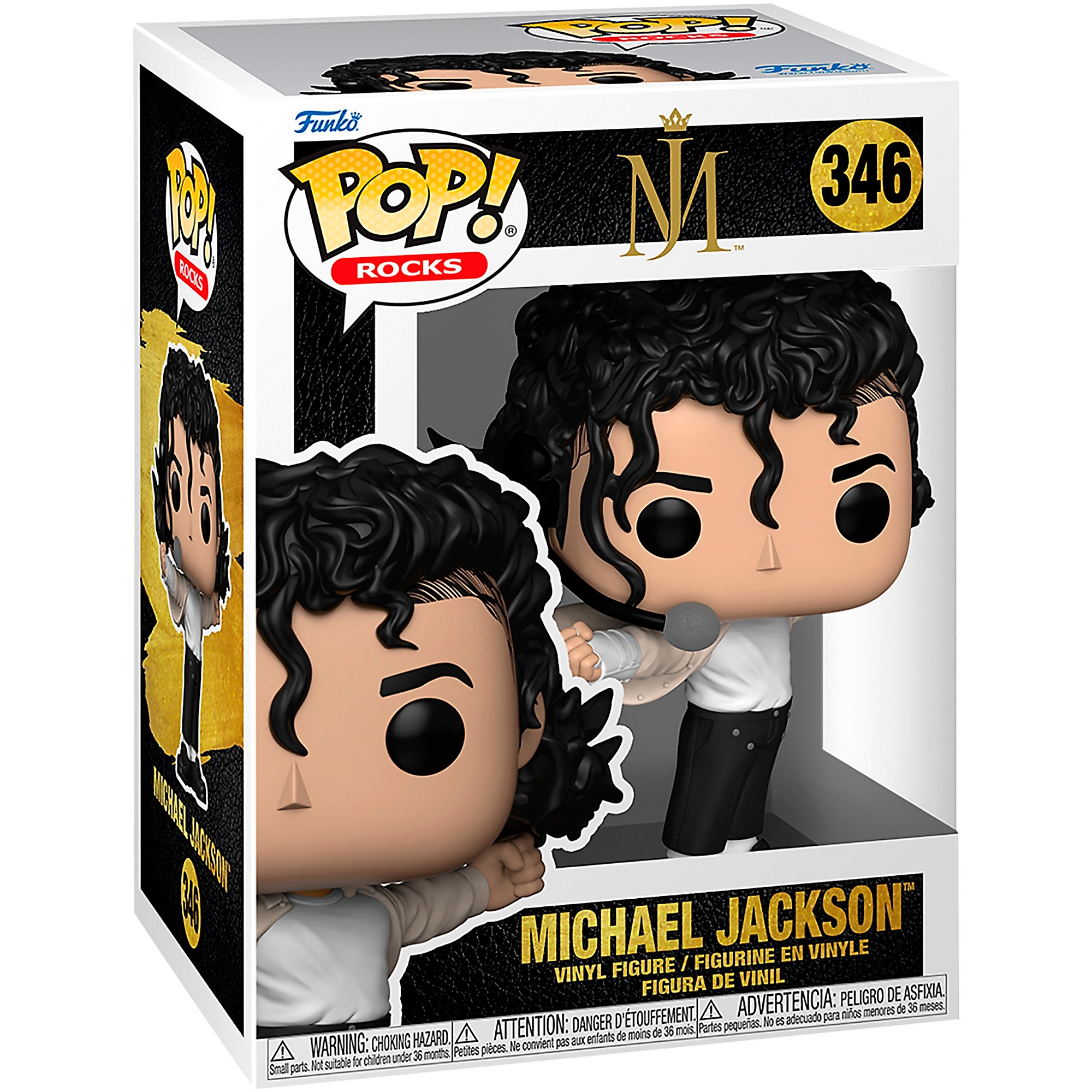 FUNKO - 新品マイケルジャクソン生誕65周年記念Toe Stand Pop!Figure Funko POP! Michael Jackson: Michael Jackson (Toe Stand) +