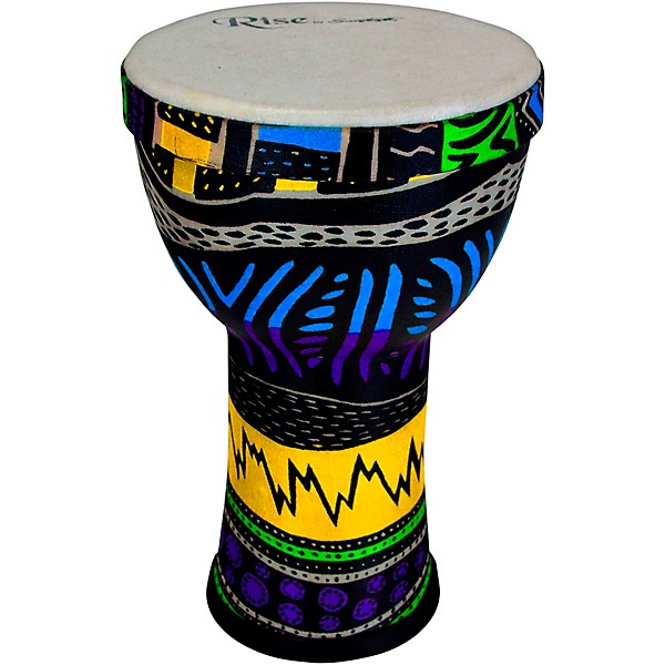 Rise by Sawtooth Jamaican Me Crazy Pretuned Student Djembe 6 in.