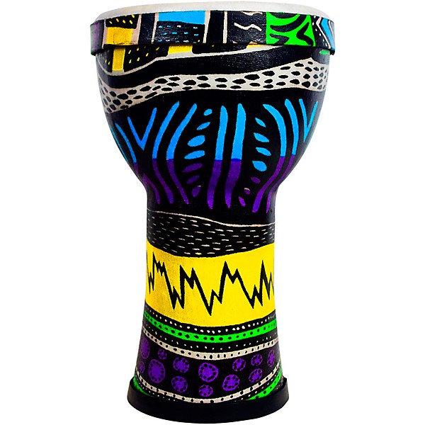 Rise by Sawtooth Jamaican Me Crazy Pretuned Student Djembe 6 in.