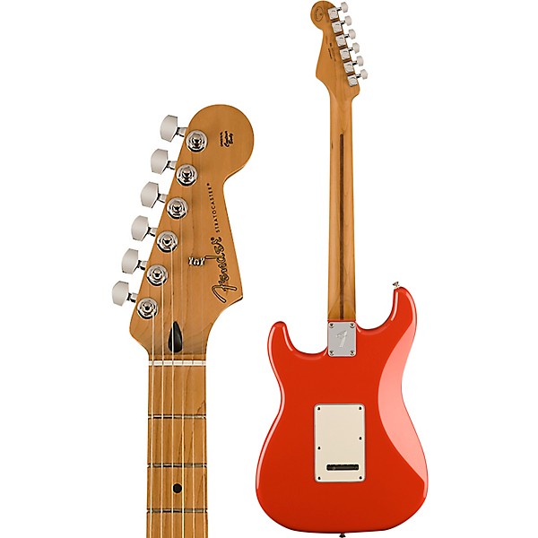 Fender Player Stratocaster Roasted Maple Fingerboard With Fat '50s Pickups Limited-Edition Electric Guitar Fiesta Red