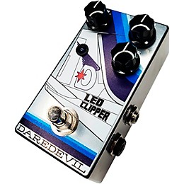 Daredevil Pedals LED Clipper Overdrive Effects Pedal Blue