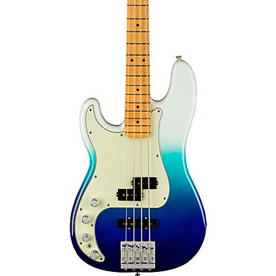 Fender Player Plus Maple Fingerboard Left-Handed Precision Bass Belair Blue for sale