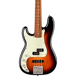 Fender Player Plus Left-Handed Precision Bass Olympic Pearl Fender Player Plus Left-Handed Precision Bass 3-Color Sunburst