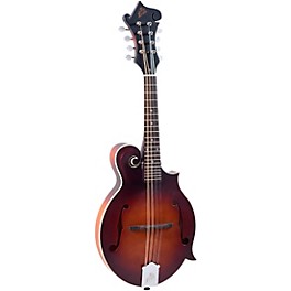 The Loar Honey Creek F-Style LM-310FE Acoustic-Electric Mandolin Brownburst Brownburst