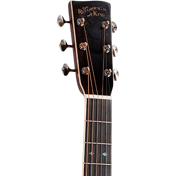 Recording King Tonewood Reserve Elite Series 000 Spruce-Rosewood Acoustic Guitar Natural