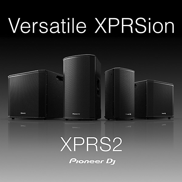 Pioneer DJ XPRS122 12" Full-Range Active Loudspeaker Black