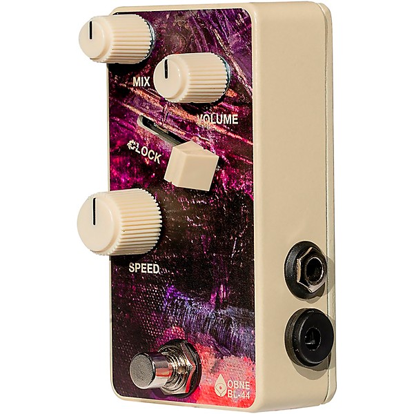 Old Blood Noise Endeavors BL-44 Reverse Effects Pedal Cream and Purple
