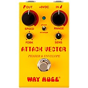 Way Huge Electronics Attack Vector Phaser & Envelope Effects Pedal Yellow for sale