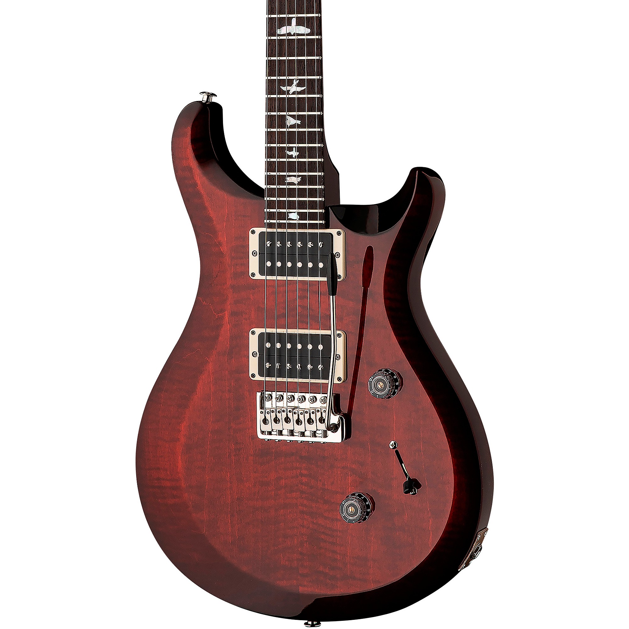 PRS S2 10th Anniversary Custom 24 Electric Guitar Fire Red Burst