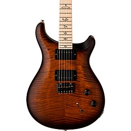 PRS DW CE24 Hardtail Limited-Edition Electric ... PRS DW CE24 Hardtail Limited-Edition Electric Guitar Burnt Amber Smokeburst